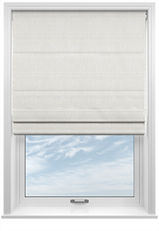 Laura Ashley Swanson, Dove Grey - Roman Blind